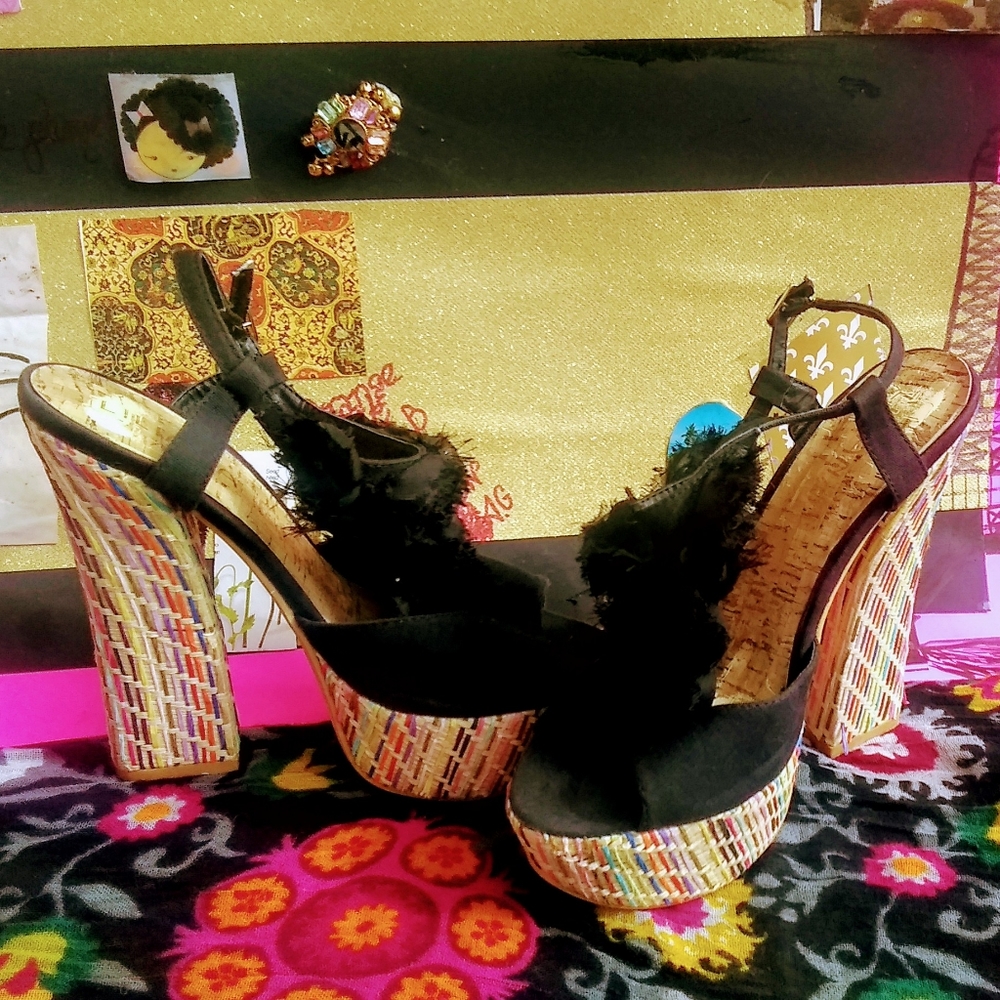 Divine, Extraordinary Imported Platform Heels.